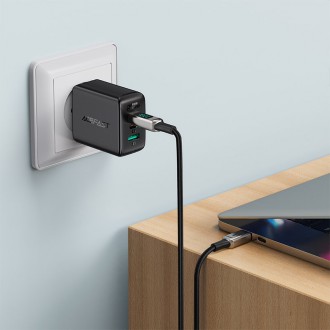 Acefast cable USB Type C - USB Type C 2m, 100W (20V / 5A) silver (C6-03 silver)