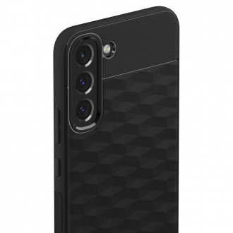 CASEOLOGY PARALLAX GALAXY S22 MATNÁ ČERNÁ