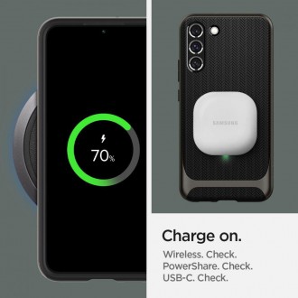 Spigen NEO HYBRID GALAXY S22 GUNMETAL