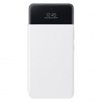 Knihovna Samsung S View Wallet Cover Galaxy A53 5G bílá (EF-EA536PWEGEE)