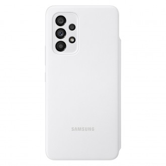 Knihovna Samsung S View Wallet Cover Galaxy A53 5G bílá (EF-EA536PWEGEE)