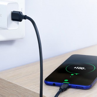 Ugreen cable USB cable - USB Type C Quick Charge 3.0 3A 0.25m black (US287 60114)