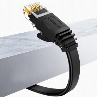 Ugreen flat LAN Ethernet Cat. 6 10m black (NW102)