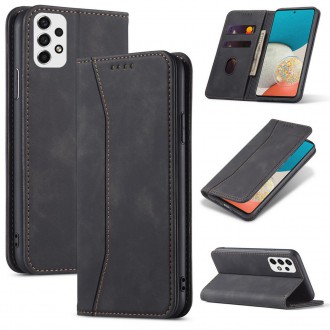 Magnet Fancy Case Case For Samsung Galaxy A53 5G Pouch Wallet Card Holder Black