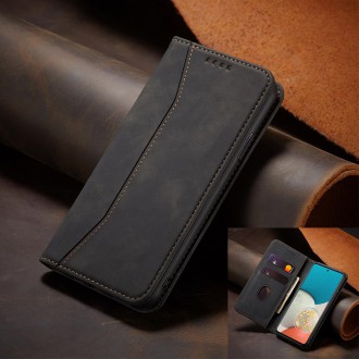 Magnet Fancy Case Case For Samsung Galaxy A53 5G Pouch Wallet Card Holder Black