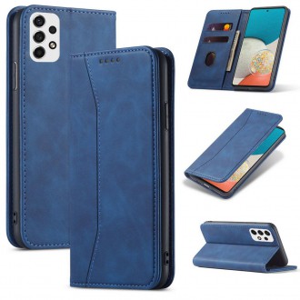 Magnet Fancy Case Case For Samsung Galaxy A53 5G Pouch Card Wallet Card Stand Blue