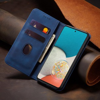 Magnet Fancy Case Case For Samsung Galaxy A53 5G Pouch Card Wallet Card Stand Blue