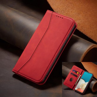 Magnet Fancy Case Case For Samsung Galaxy A53 5G Pouch Wallet Card Holder Red