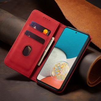 Magnet Fancy Case Case For Samsung Galaxy A53 5G Pouch Wallet Card Holder Red