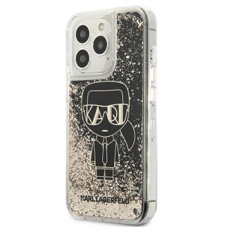 Karl Lagerfeld KLHCP13LLGGKBK iPhone 13 Pro/ 13 6,1"czarny/black hardcase Liquid Glitter Gatsby