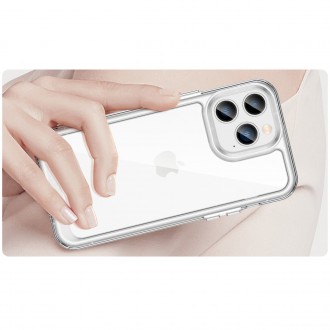 Outer Space Case iPhone 14 Pro Max hard cover with a gel frame transparent