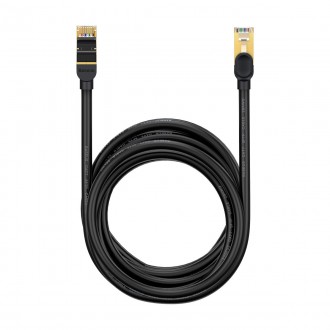 Baseus Speed Seven High Speed Network Cable RJ45 10Gbps 30m Black (WKJS011001)