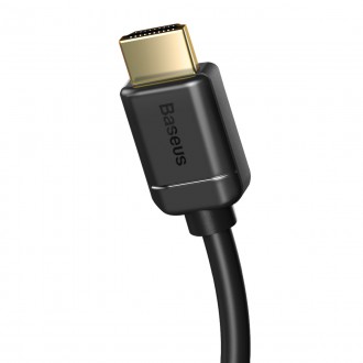 Baseus kabel HDMI 2.0 1,5 m černý (WKGQ030201)