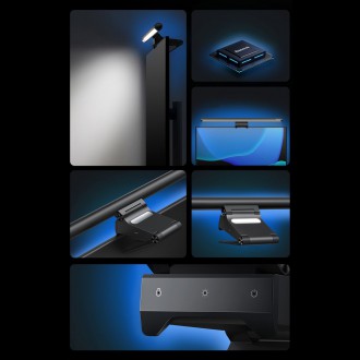Baseus i-wok2 LED lampa pro osvětlení obrazovky stolního monitoru černá (DGIW000101)