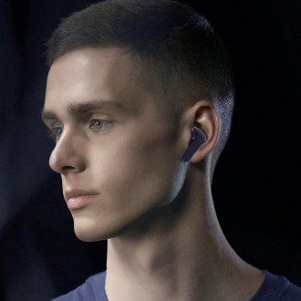 Bezdrátová sluchátka do uší Acefast TWS Bluetooth modrá (T6 safírově modrá)