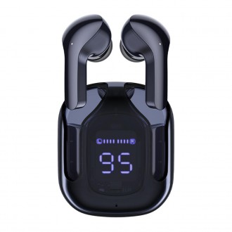 Bezdrátová sluchátka do uší Acefast TWS Bluetooth modrá (T6 safírově modrá)