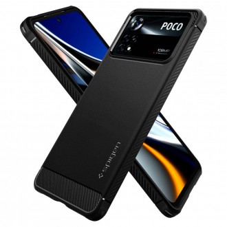 Spigen RUGGED ARMOR XIAOMI POCO X4 PRO 5G MATTE BLACK