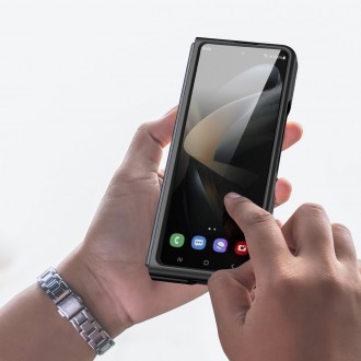 Kožené pouzdro Dux Ducis Venice pro Samsung Galaxy Z Fold 4 černé