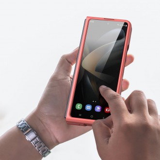 Kožené pouzdro Dux Ducis Venice pro Samsung Galaxy Z Fold 4 červené