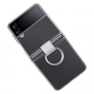 Samsung Clear Cover TPU Gel Case Flower Cover for Samsung Galaxy Z Flip4 transparent (EF-OF721CTEGWW)
