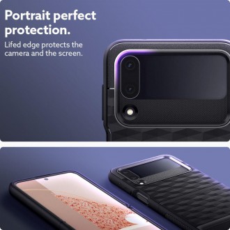CASEOLOGY PARALLAX GALAXY WITH FLIP 4 MATTE BLACK