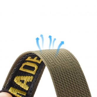 Dux Ducis Strap (outdoorová verze) řemínek Apple Watch Ultra, SE, 8, 7, 6, 5, 4, 3, 2, 1 (49, 45, 44, 42 mm) nylonový pásek žlutý náramek