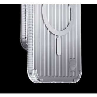 Magnetické pouzdro Kingxbar PQY Go Out Series pro iPhone 14 Plus MagSafe černé