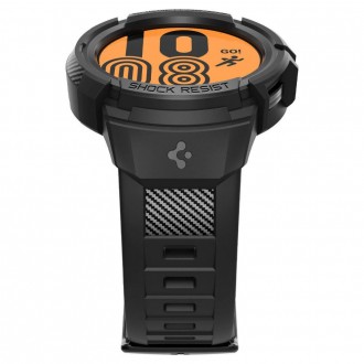 Spigen RUGGED ARMOR &quot;PRO&quot; GALAXY Watch 5 PRO (45 MM) BLACK