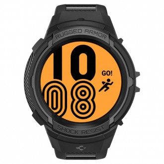 Spigen RUGGED ARMOR &quot;PRO&quot; GALAXY Watch 5 PRO (45 MM) BLACK