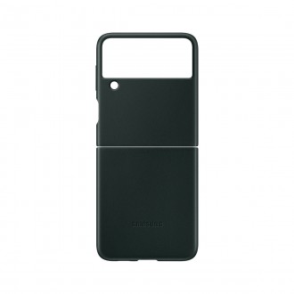 Samsung Leather Cover Phone Case for Galaxy Z Flip 3 green (EF-VF711LGEGWW)