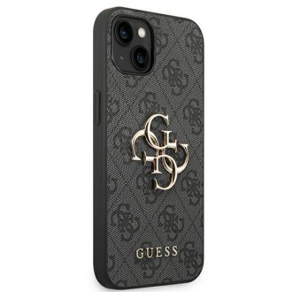 Guess GUHCP14M4GMGGR iPhone 14 Plus 6,7" szary/grey hardcase 4G Big Metal Logo