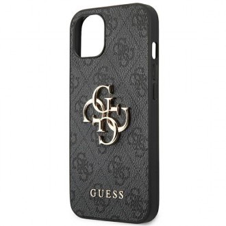 Guess GUHCP14M4GMGGR iPhone 14 Plus 6,7" szary/grey hardcase 4G Big Metal Logo