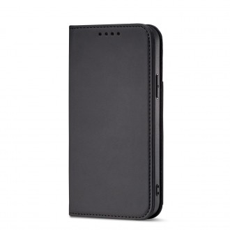 Pouzdro na magnetické karty pro Samsung Galaxy S23 flip cover stojánek na peněženku černé