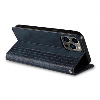 Magnet Strap Case Case pro Samsung Galaxy S23 Flip Wallet Mini Lanyard Stand Blue