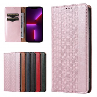 Magnet Strap Case Case For Samsung Galaxy S23 Flip Wallet Mini Lanyard Stand Pink
