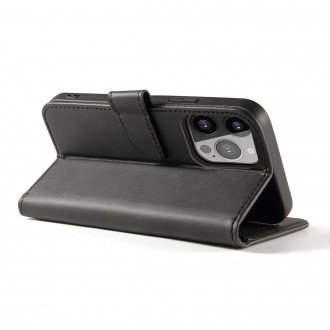 Magnet Case kryt pro TCL 20 Pro 5G flip cover stojánek na peněženku černý