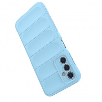 Magic Shield Case pro Samsung Galaxy S23 Ultra flexibilní pancéřový kryt světle modrý