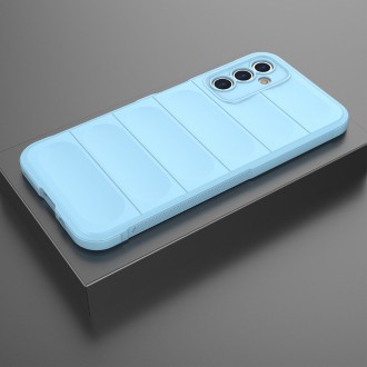 Magic Shield Case pro Samsung Galaxy S23 Ultra flexibilní pancéřový kryt světle modrý