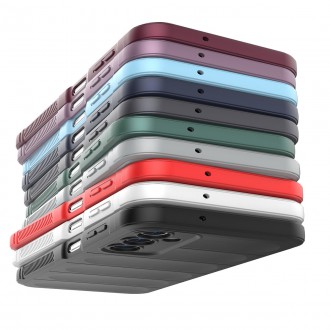 Magic Shield Case pro Samsung Galaxy S23 Ultra flexibilní pancéřový kryt světle modrý