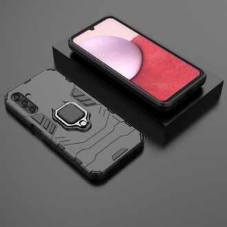 Pouzdro Ring Armor pro Samsung Galaxy A14 pancéřový kryt magnetický držák kroužkový černý