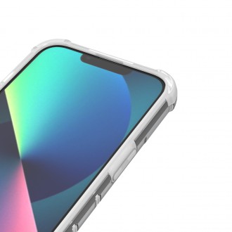 Ombre Protect Case pro iPhone 13 růžové a modré pancéřové pouzdro