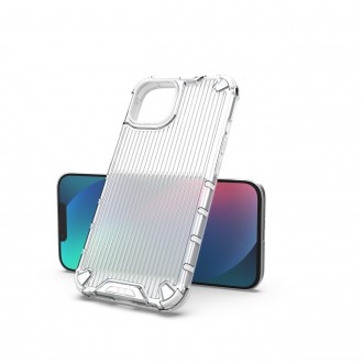 Ombre Protect Case pro iPhone 13 růžové a modré pancéřové pouzdro