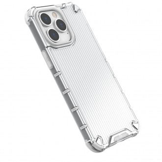 Ombre Protect Case pro iPhone 13 Pro Max růžové a modré pancéřové pouzdro