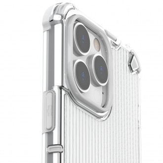 Ombre Protect Case pro iPhone 13 Pro Max růžové a modré pancéřové pouzdro