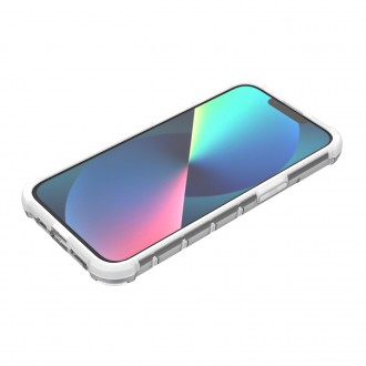 Ombre Protect Case pro iPhone 14 růžové a modré pancéřové pouzdro