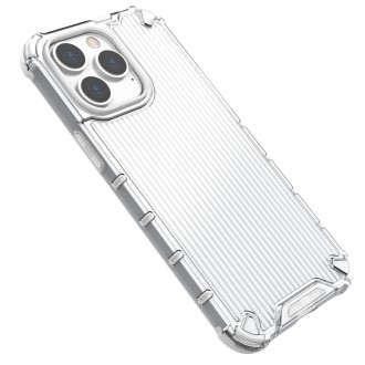 Ombre Protect Case pro iPhone 14 Pro pancéřový kryt růžový a modrý