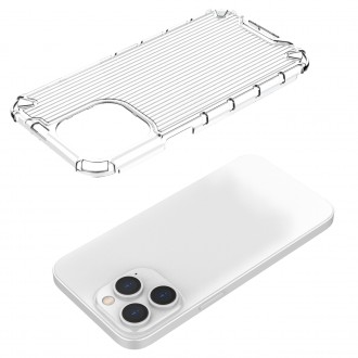 Ombre Protect Case pro iPhone 14 Pro pancéřový kryt růžový a modrý