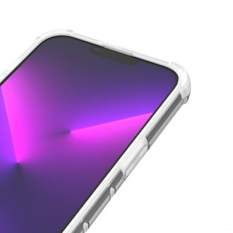 Ombre Protect Case pro iPhone 14 Pro pancéřový kryt růžový a modrý