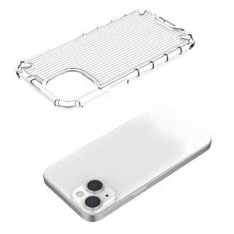 Ombre Protect Case pro iPhone 14 Plus pancéřový kryt růžový a modrý