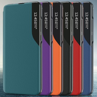Pouzdro Eco Leather View Case pro Samsung Galaxy S23+ s odklápěcím stojánkem červené